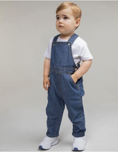 LAR-LW700-Denim Dungarees